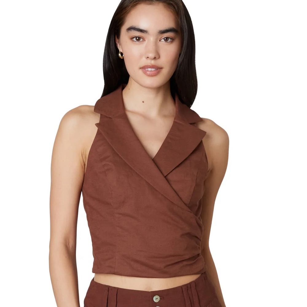 NWT NIA AMAYA VEST TOP Size Large